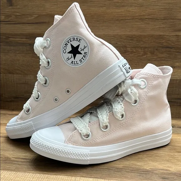 Converse light Pink High-Top Sneakers