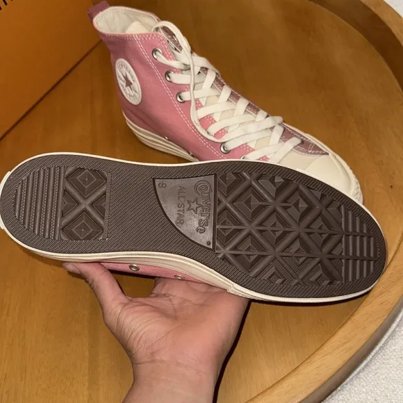 🩷Converse Pink High-Top Sneakers