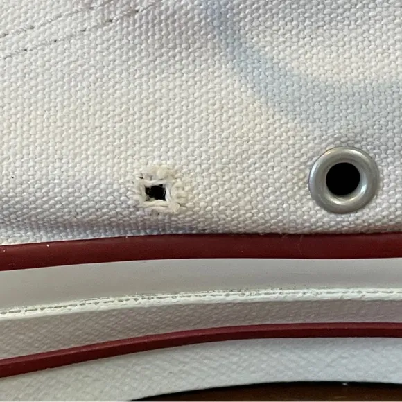 Converse Rare Love Hate High-Top Sneakers White and Black Men’s 11 Women’s 13