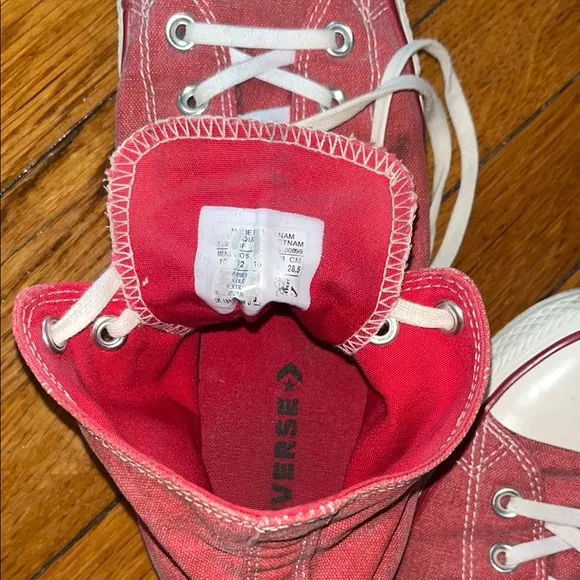 Converse Red Chucks High-Top Sneakers