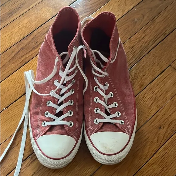 Converse Red Chucks High-Top Sneakers