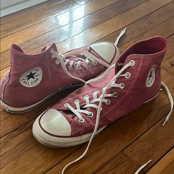 Converse Red Chucks High-Top Sneakers