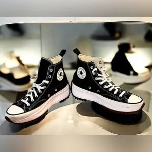 Converse run star hike Black High-Top Sneakers NWOT MENS 9.5 women’s 11