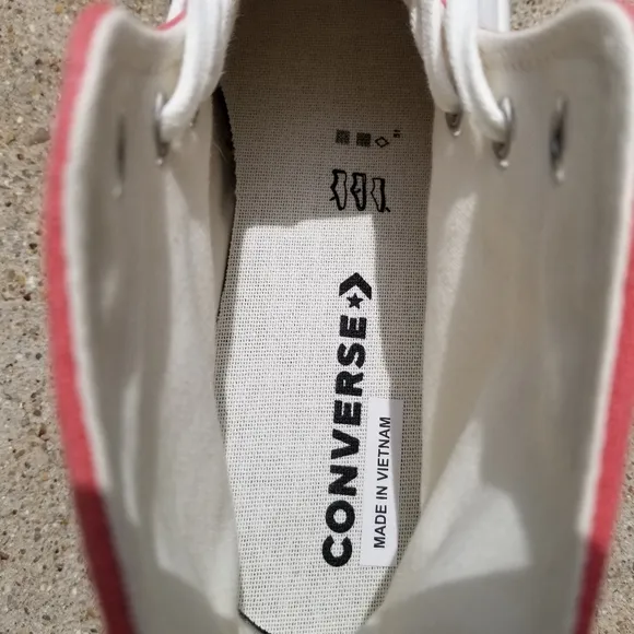 Converse Run Star Hike Terracotta Pink Gum High Top Sneakers Size 11.5