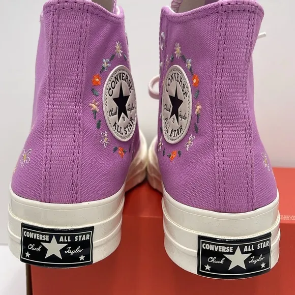 Converse WMNS Purple High-Top Sneakers A11561FCHUCK 70 HIGRAPE FIZZ/EGRET/EGRE