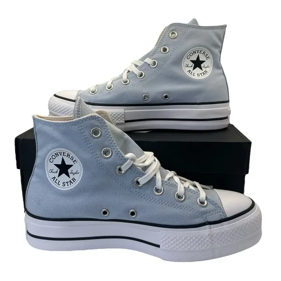 Converse Women's Chuck Taylor All-Star High Top Canvas Platform Sneaker, Size 8