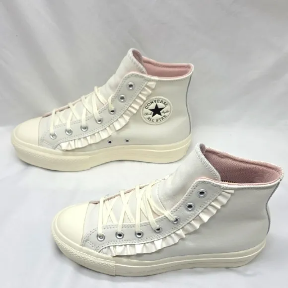 Converse Women's Cream High-Top Sneakers