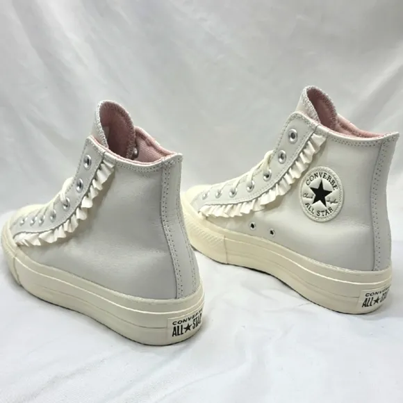 Converse Women's Cream High-Top Sneakers