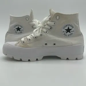 Converse Women's Size 9 Chunky White High-Top Platform Sneakers