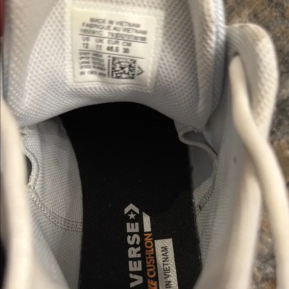 Converse x Tinker Hatfield High-Top Basketball Sneakers - Gray and Orange