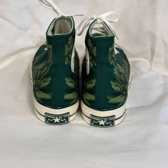 Converse Chuck 70 Desert Rave high top sneakers, midnight clover, plant, sz 12.5