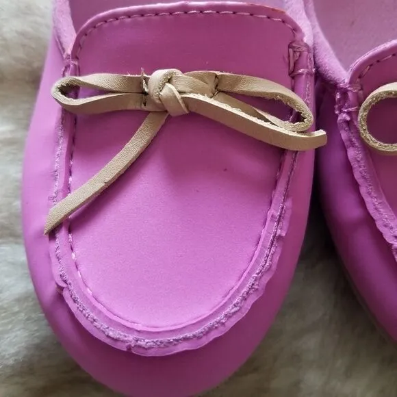 CROCS Wrap ColorLite Suede Women's Ballet Flats in Pink Size 7