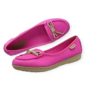 CROCS Wrap ColorLite Suede Women's Ballet Flats in Pink Size 7
