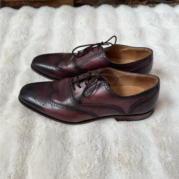 Curatore Leather Wingtip Loafer Dress Shoe