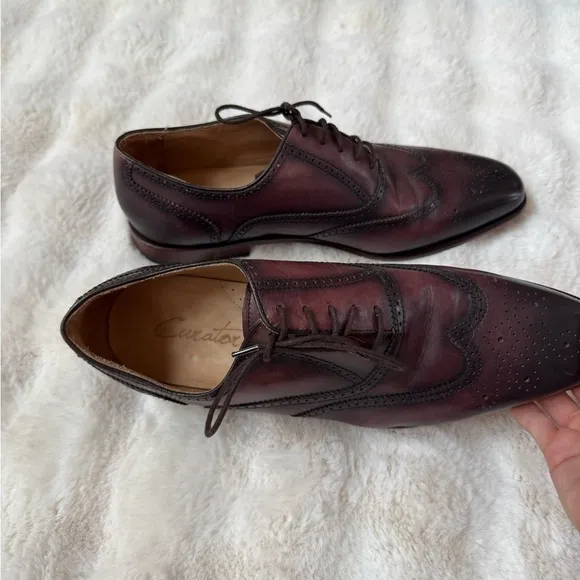 Curatore Leather Wingtip Loafer Dress Shoe