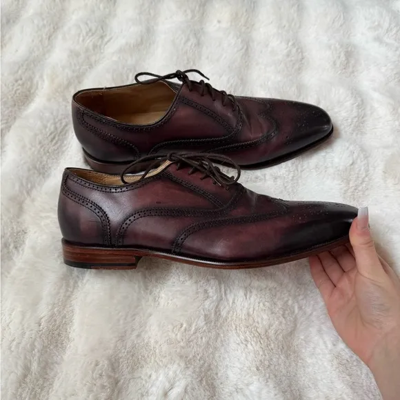 Curatore Leather Wingtip Loafer Dress Shoe