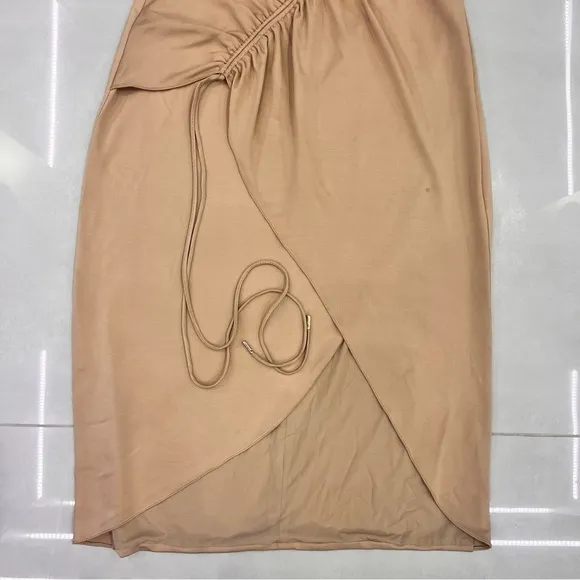Cushnie One Shoulder Matte Jersey Dress