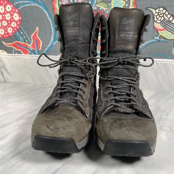 Danner Outdoor Raptor 650 Dark Shadow Black Insulated 400G Boots Men Sz 11 64731
