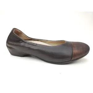 Dansko Lisanne Flats Milled Nappa EU 38 US 7.5-8 Leather Cap Toe Ballet