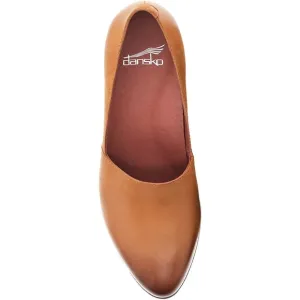 Dansko Tan Flats Sleek Minimalist Design