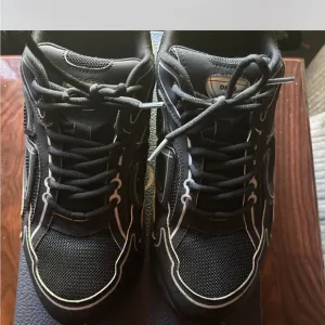 Diesel Black Sneakers High-Top Sporty Design
