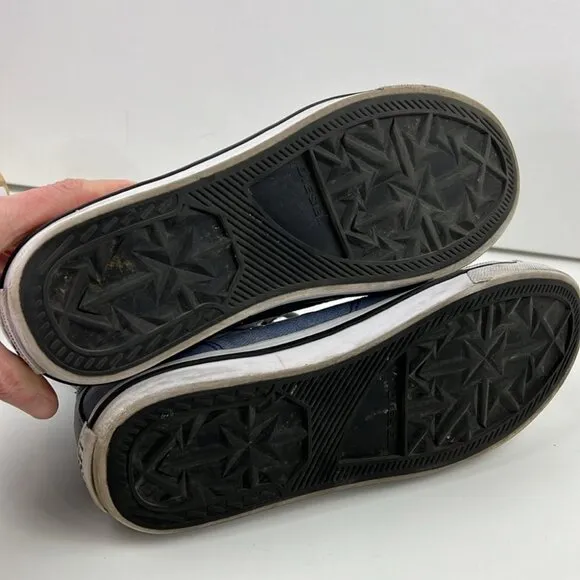 Diesel Men's Acid wash Denim S-Athos High Top Sneakers