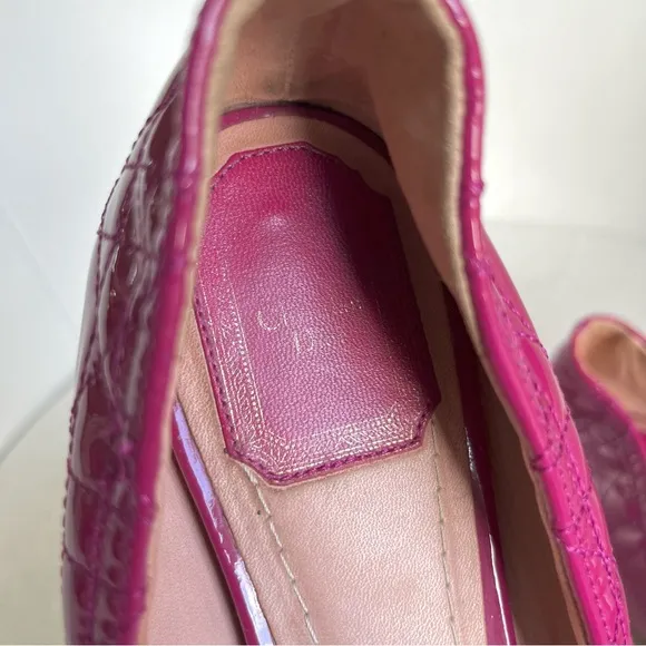 *･๑￫‿ฺ￩๑⊃☆ﾟ.*･｡ﾟDior Patent Leather Ballet Flats