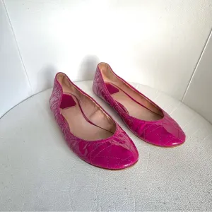 *･๑￫‿ฺ￩๑⊃☆ﾟ.*･｡ﾟDior Patent Leather Ballet Flats
