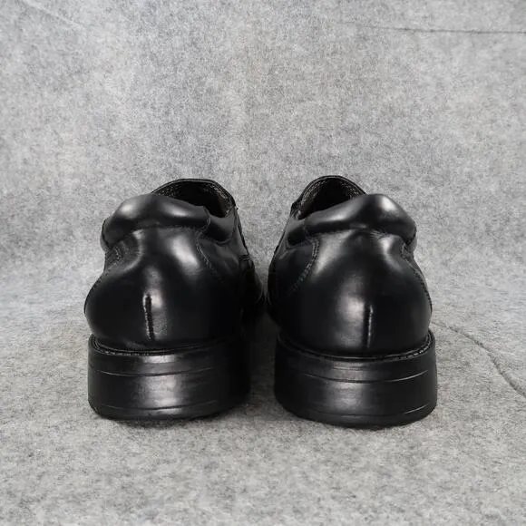 Dockers Dress Shoes Mens 13 Loafers Slip On Leather Black Professional Classic