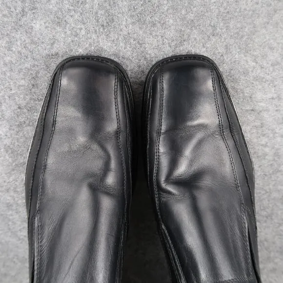 Dockers Dress Shoes Mens 13 Loafers Slip On Leather Black Professional Classic