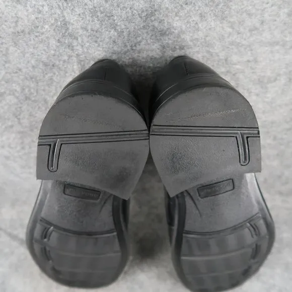 Dockers Dress Shoes Mens 13 Loafers Slip On Leather Black Professional Classic