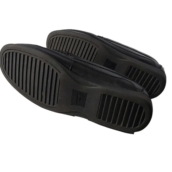 DOCKERS MEN'S BLACK LOAFERS SIZE 11.5