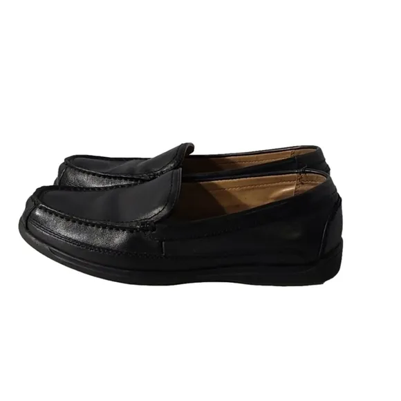 DOCKERS MEN'S BLACK LOAFERS SIZE 11.5