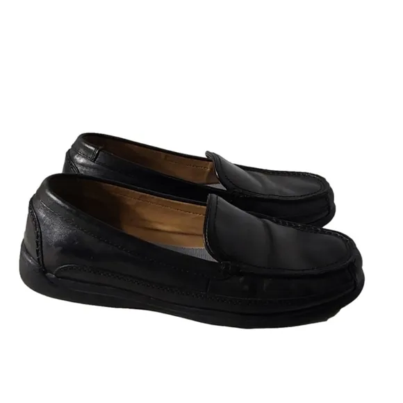 DOCKERS MEN'S BLACK LOAFERS SIZE 11.5