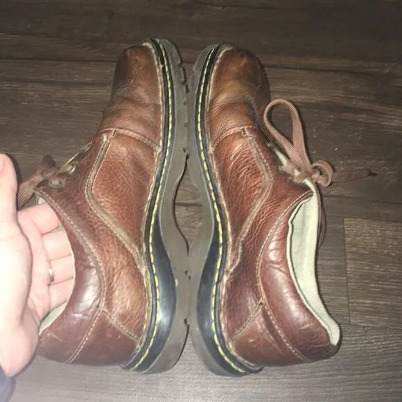 Doc Martens brown size 12 brogan Y2K lace up loafers