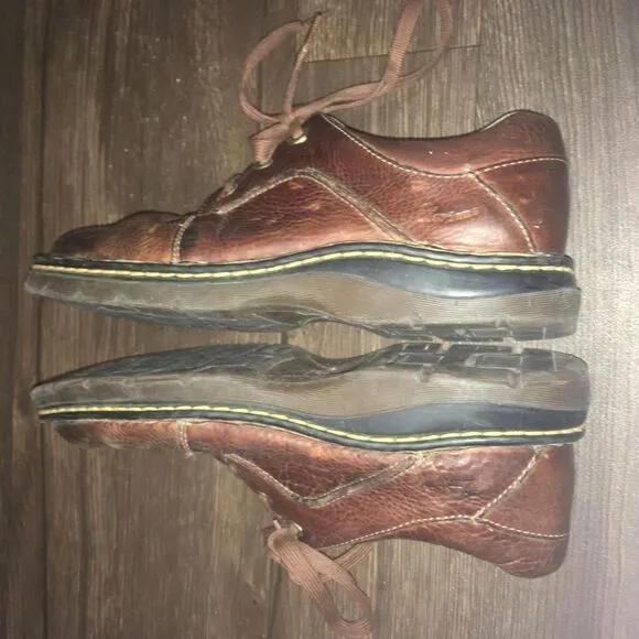 Doc Martens brown size 12 brogan Y2K lace up loafers