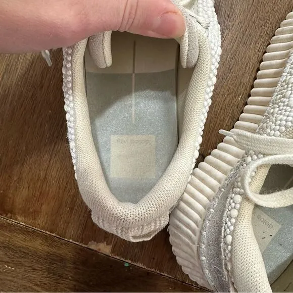 Dolce Vida Dolen Pearl Sneakers size 8