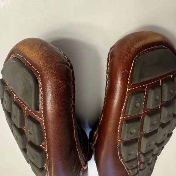 Donald J Pliner Loafers Drivers Penny Loafers Slip On 12 Comfort Brown Preppy