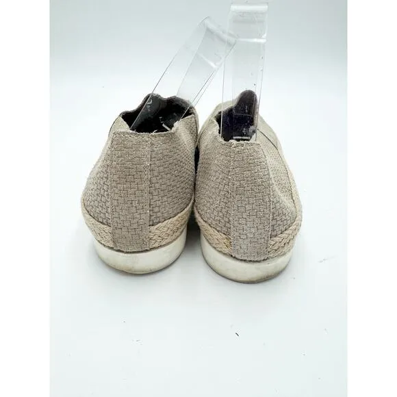 Donald Pliner Paryn 8.5M Suede Leather Espadrille Flats Shoes