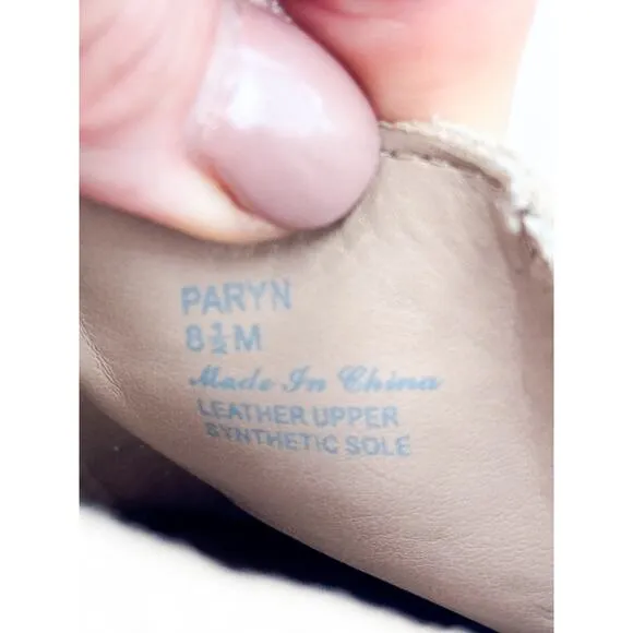 Donald Pliner Paryn 8.5M Suede Leather Espadrille Flats Shoes