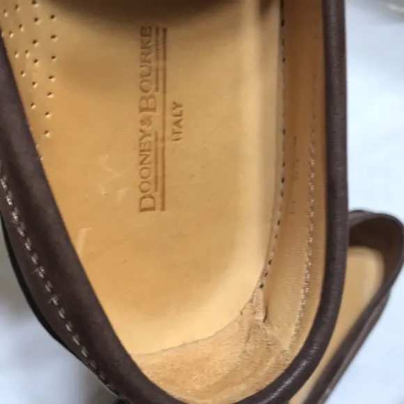 Dooney and Bourke loafers. Pre-owned but hardly worn. Made in Italy