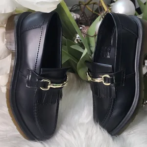 Dr Martens Adrian Snaffle Smooth Leather Kiltie women Loafers  New