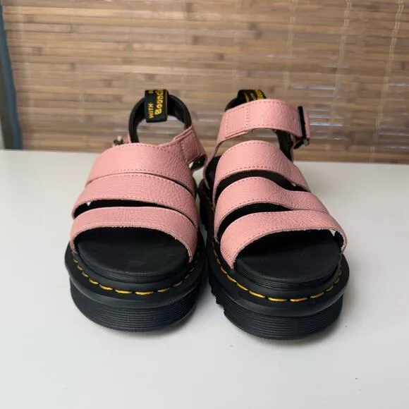 Dr. Martens Blaire Sandals in Peach Beige 6