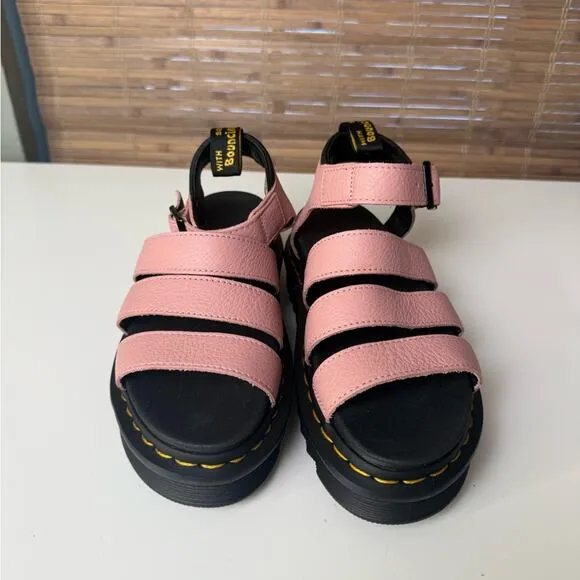 Dr. Martens Blaire Sandals in Peach Beige 6