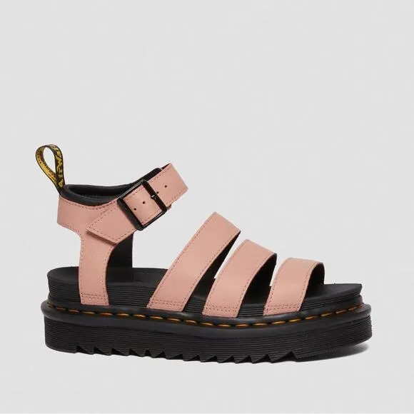 Dr. Martens Blaire Sandals in Peach Beige 6