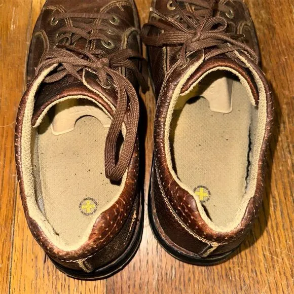 Dr. Martens Men's Brown Leather Oxford Loafers Size 12 Casual Shoes