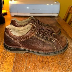 Dr. Martens Men's Brown Leather Oxford Loafers Size 12 Casual Shoes