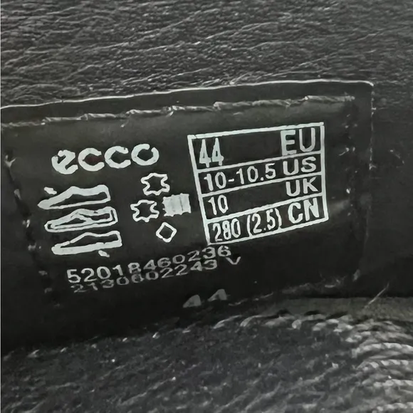 Ecco Men’s Chunky Tie Sneakers Size 44