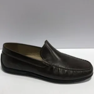 ECCO Men's Classic Moc 2.0 Brown Leather Loafers Size US11-11.5 M EU45