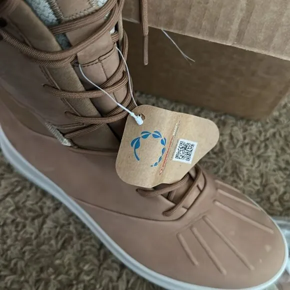 ECCO | Womens Solice Tall Waterproof Insulated GTX Boots in Cashmere | 8 39